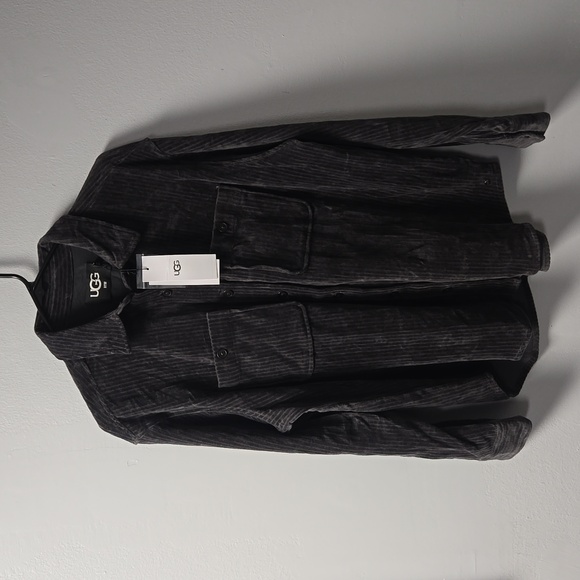 NWT UGG Angelica Button Down Corduroy Shirt Size M - Picture 4 of 11